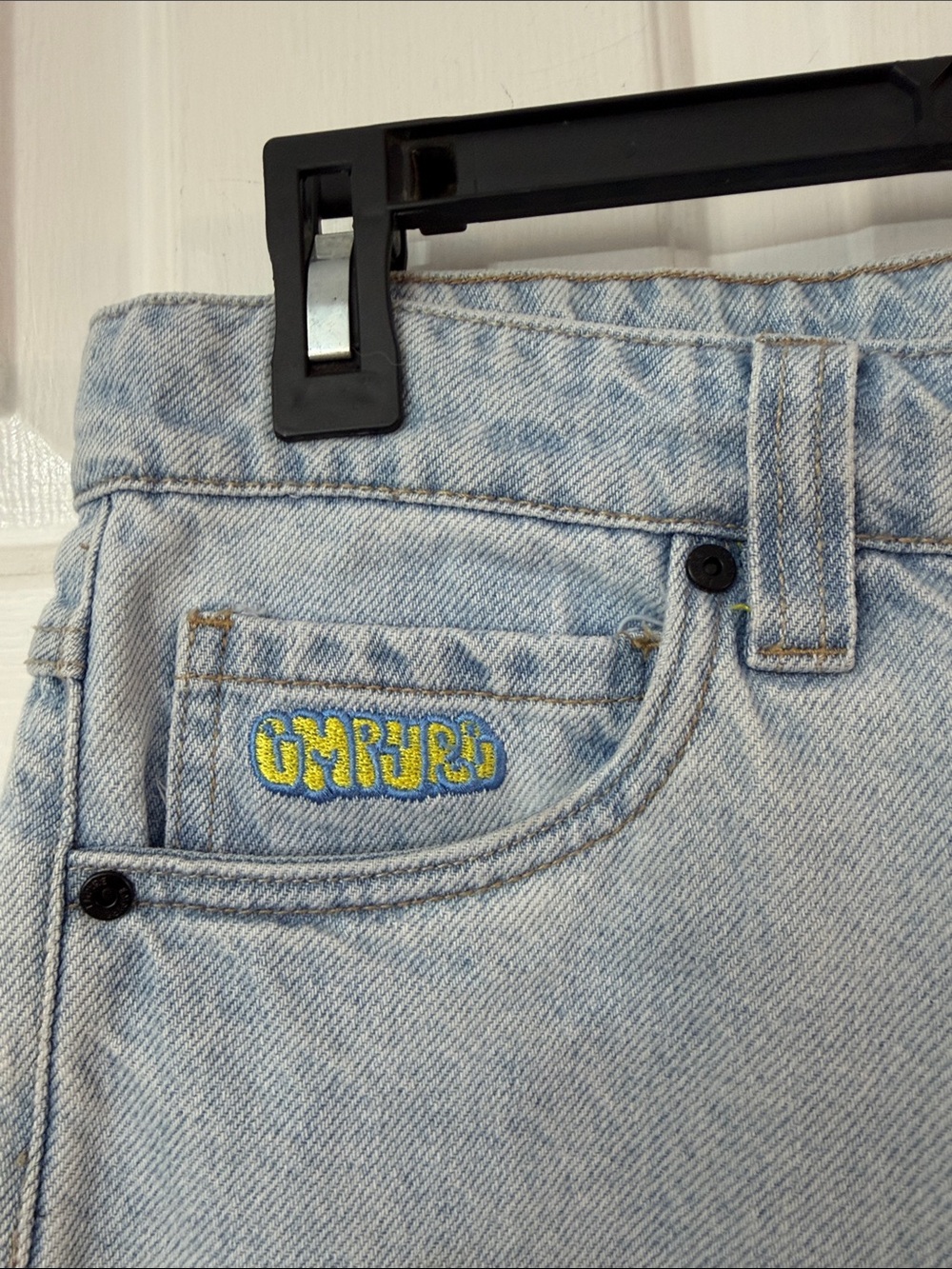 Empyre Ultra Loose Fit Colby Light Wash Skate Jeans Size 27 - Picture 5 of 12